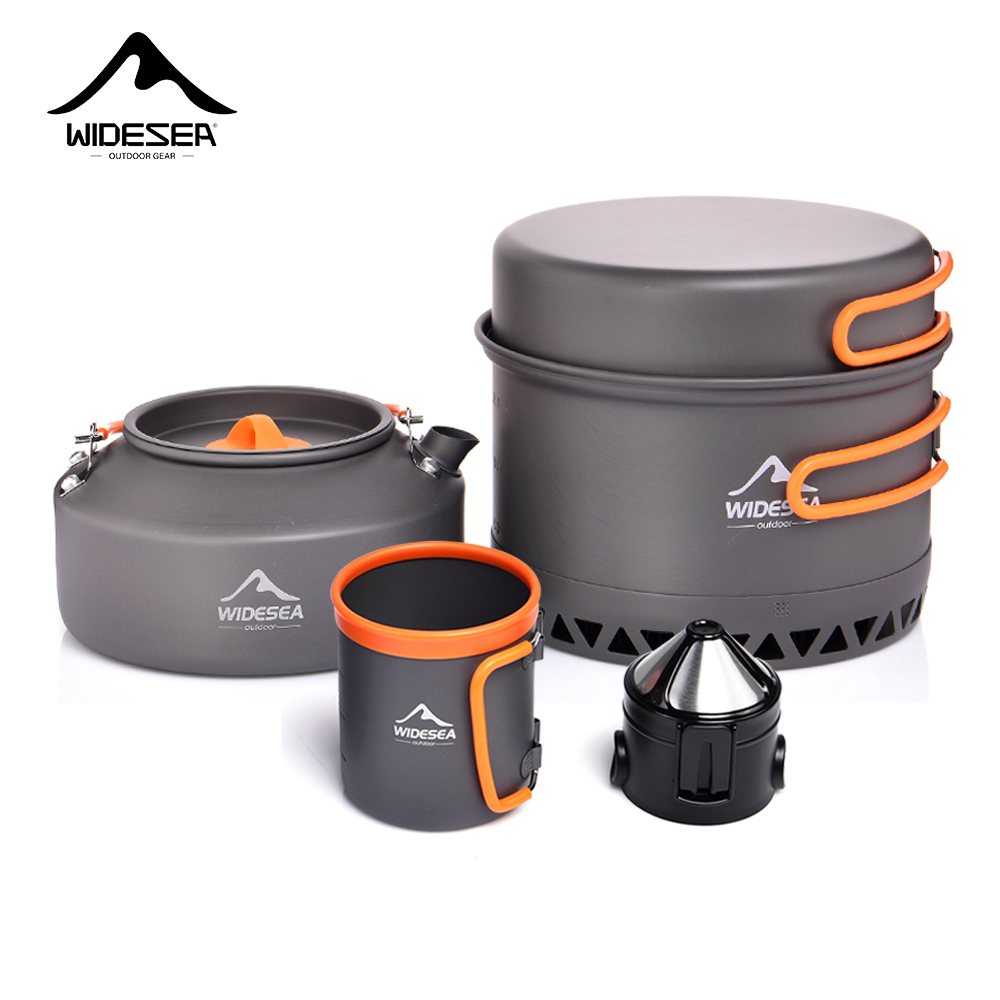 Camping Outdoor Cooking Set - Peralatan Makan Berkemah Set Peralatan Masak
