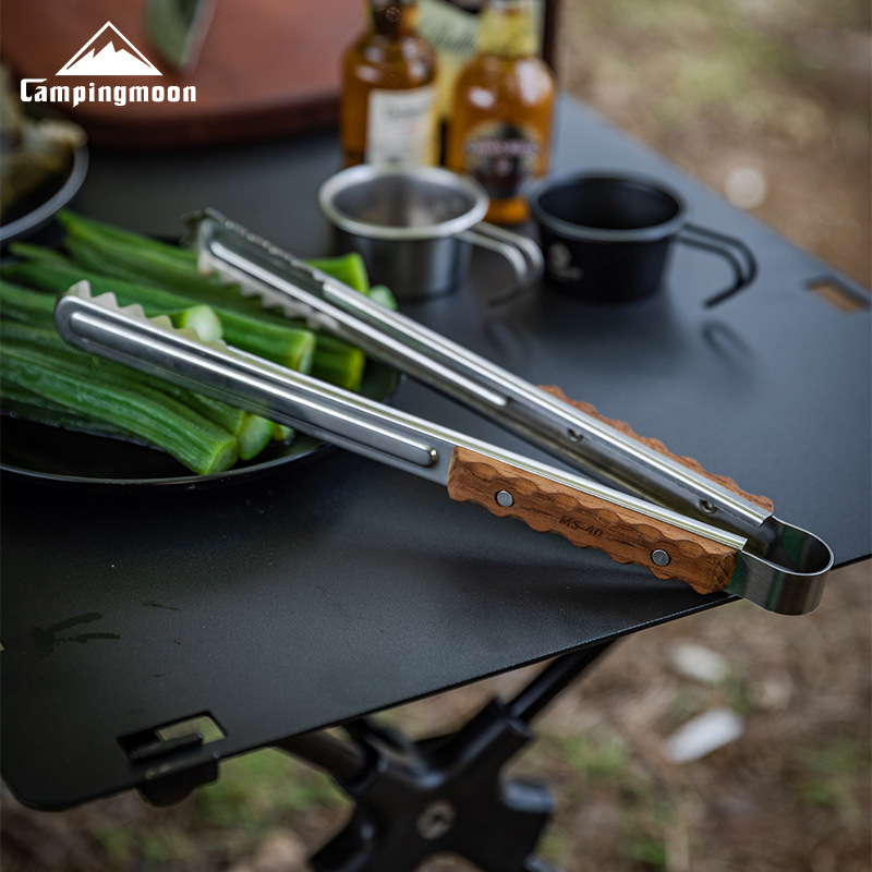 Camping Outdoor Cooking Set - Klem klip barbekyu, peralatan masak berkemah