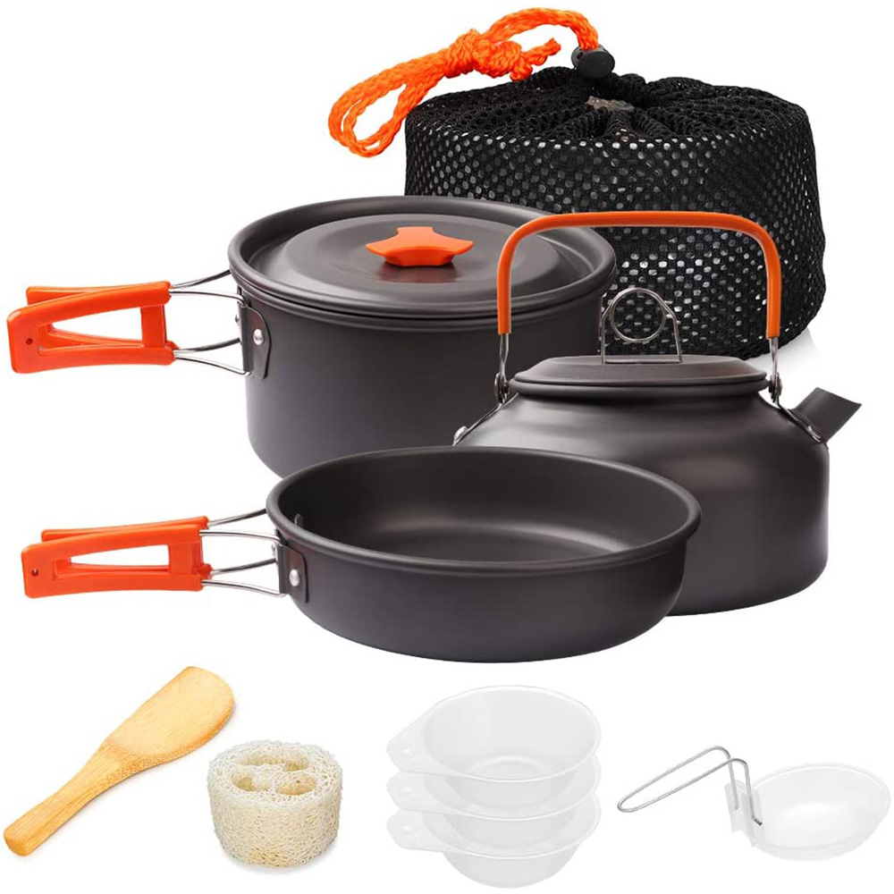 Camping Cooking Kitchen Set - 1 Buah/1Set Peralatan Masak Berkemah Set