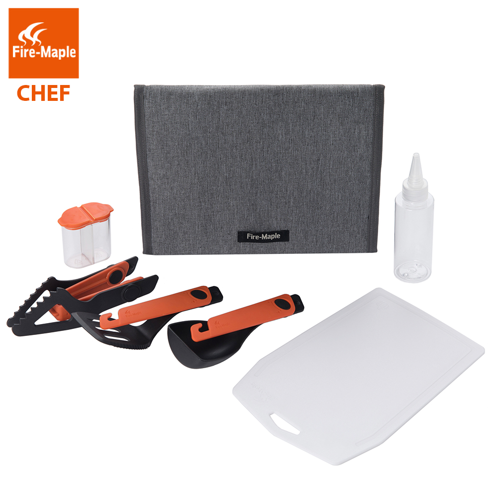 Camping Cooking Essentials Kit - Fire Maple Kit peralatan memasak koki