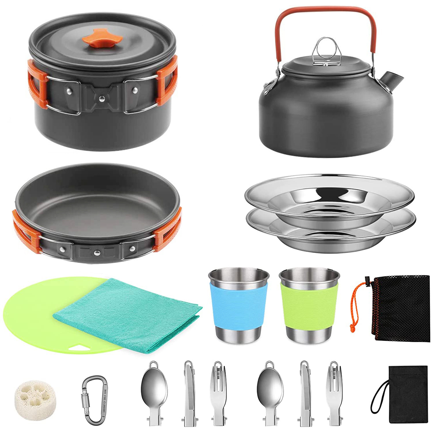 Set Peralatan Masak Camping Ou - Camping Cooking Gear Set ulasan dan harga
