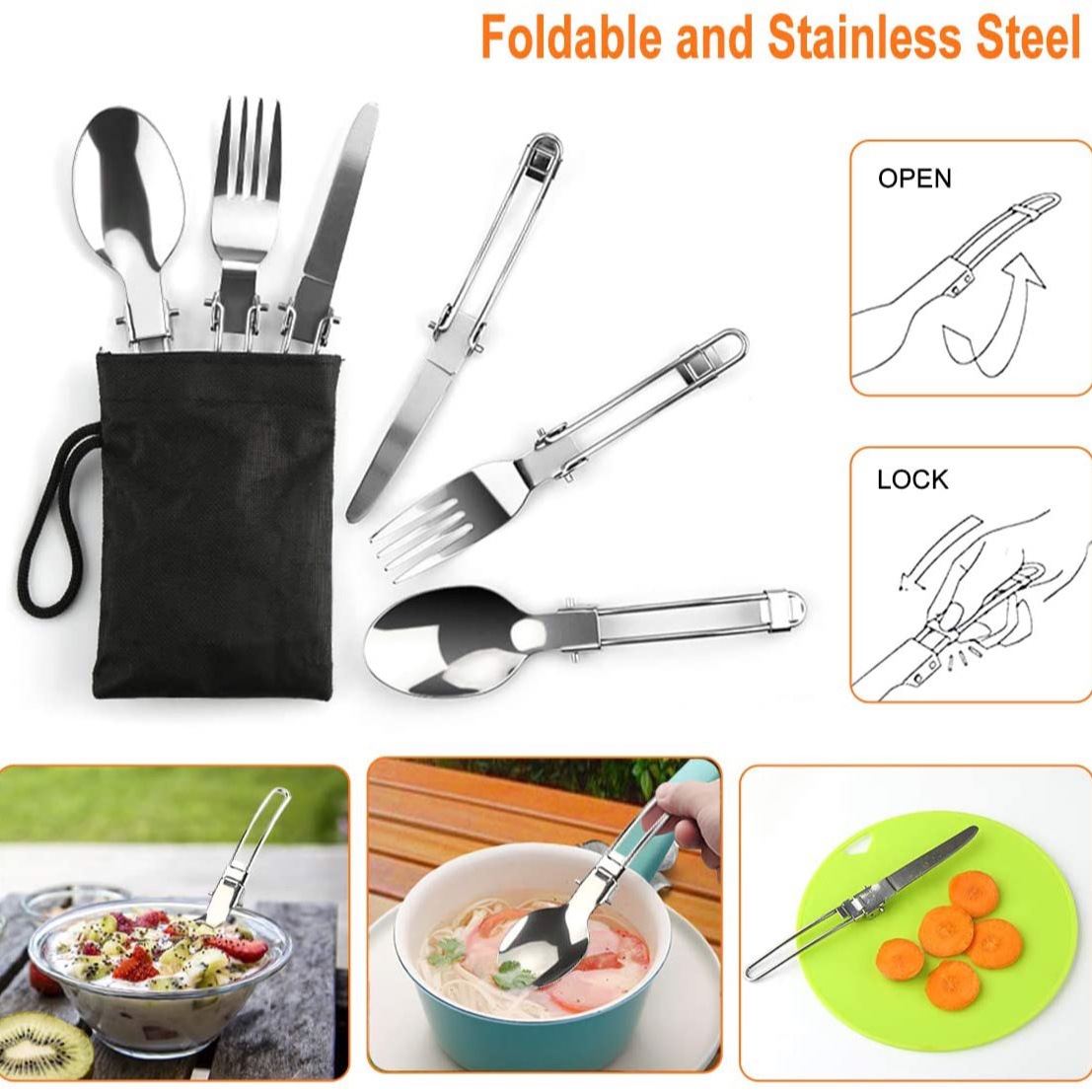 Set Peralatan Masak Camping Ou - Camping Cooking Gear Set ulasan dan harga