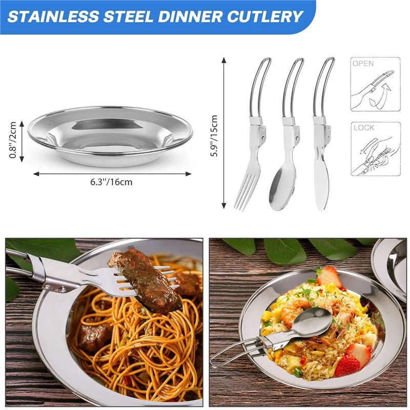 【PEMBELI】Peralatan Masak Campi - Camping Outdoor Cooking Set ulasan dan harga