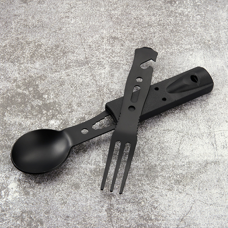 Set Peralatan Makan Camping da - Camping Cooking And Cutlery Set ulasan dan harga
