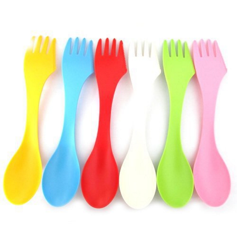 6PCS Set Peralatan Makan 3-in- - Camping Cooking And Cutlery Set ulasan dan harga