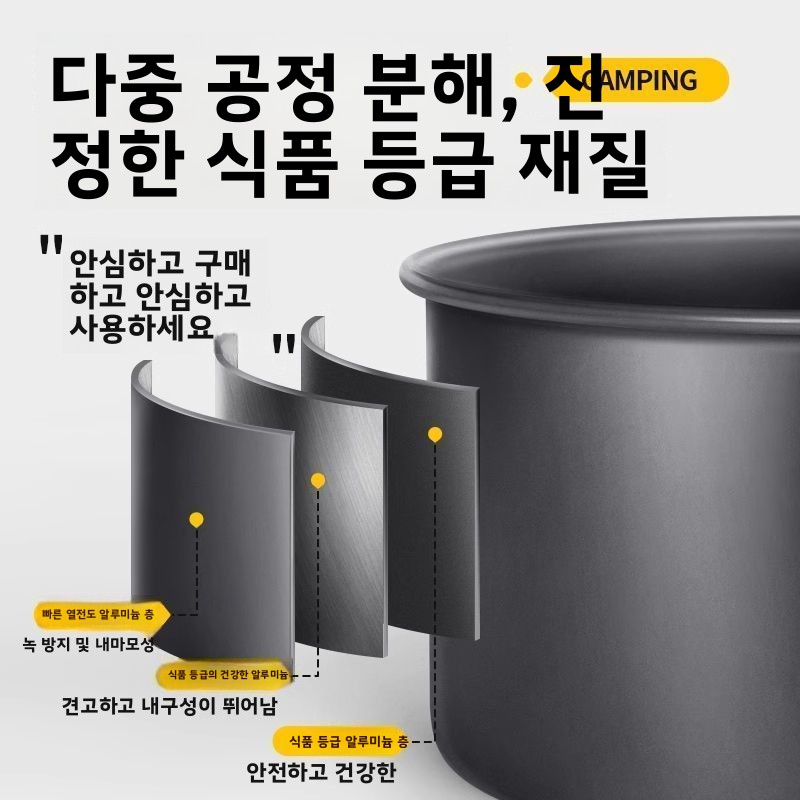 Set Peralatan Masak Camping Ou - Camping Cooking Gear Set ulasan dan harga