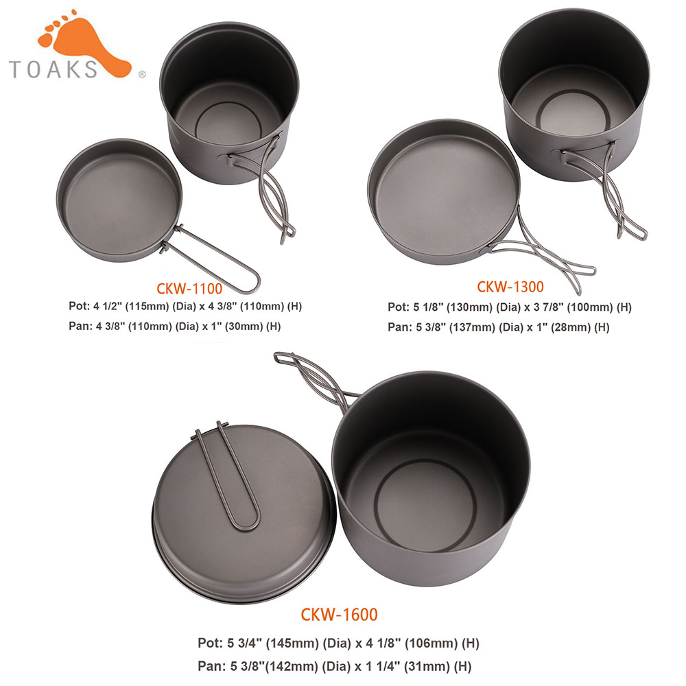Toaks Peralatan Masak Set Ultr - Camping Cooking Kitchen Set ulasan dan harga
