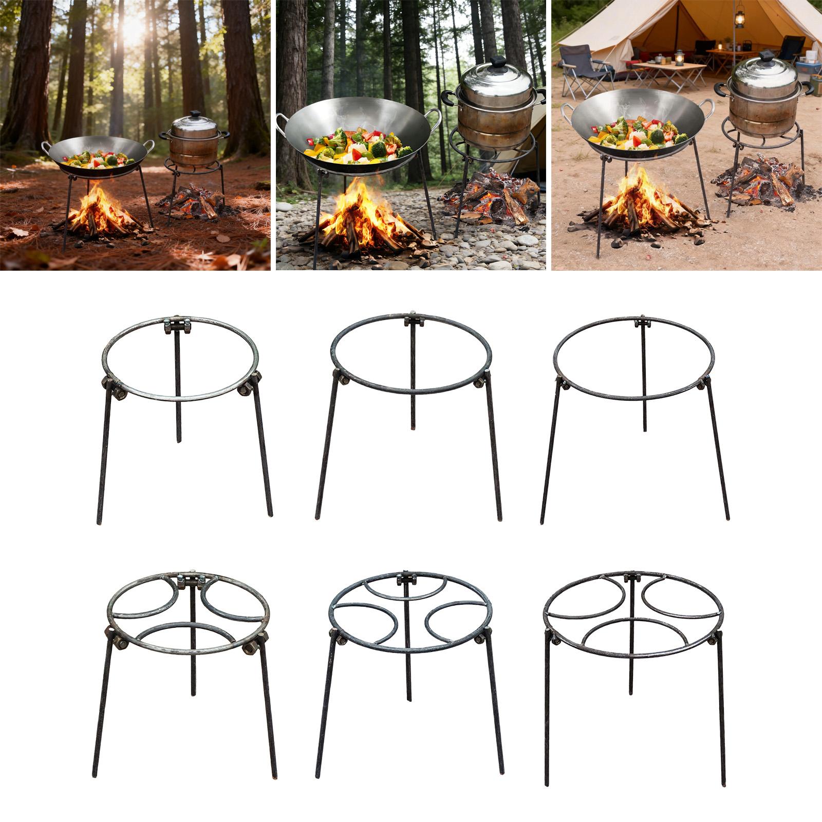 Tripod Api Unggun, Penyangga W - Camping Cooking Grate ulasan dan harga