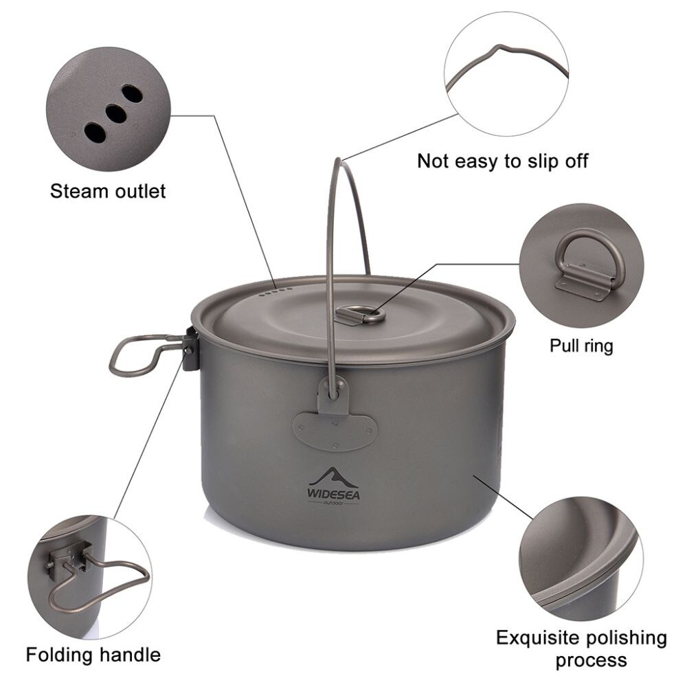 Layar Lebar peralatan makan be - Camping Cooking And Cutlery Set ulasan dan harga