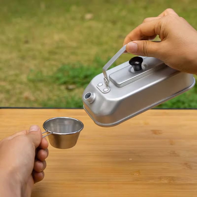 Ketel dapur ultra ringan porta - Camping Cooking Kitchen Set ulasan dan harga