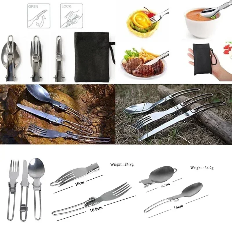 Panci Berkemah Baru Set Luar R - Camping Cooking Kitchen Set ulasan dan harga