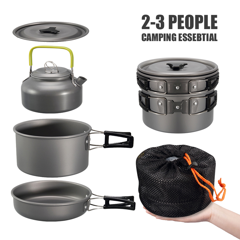 WESTTUNE Peralatan Masak Berke - Camping Outdoor Cooking Set ulasan dan harga