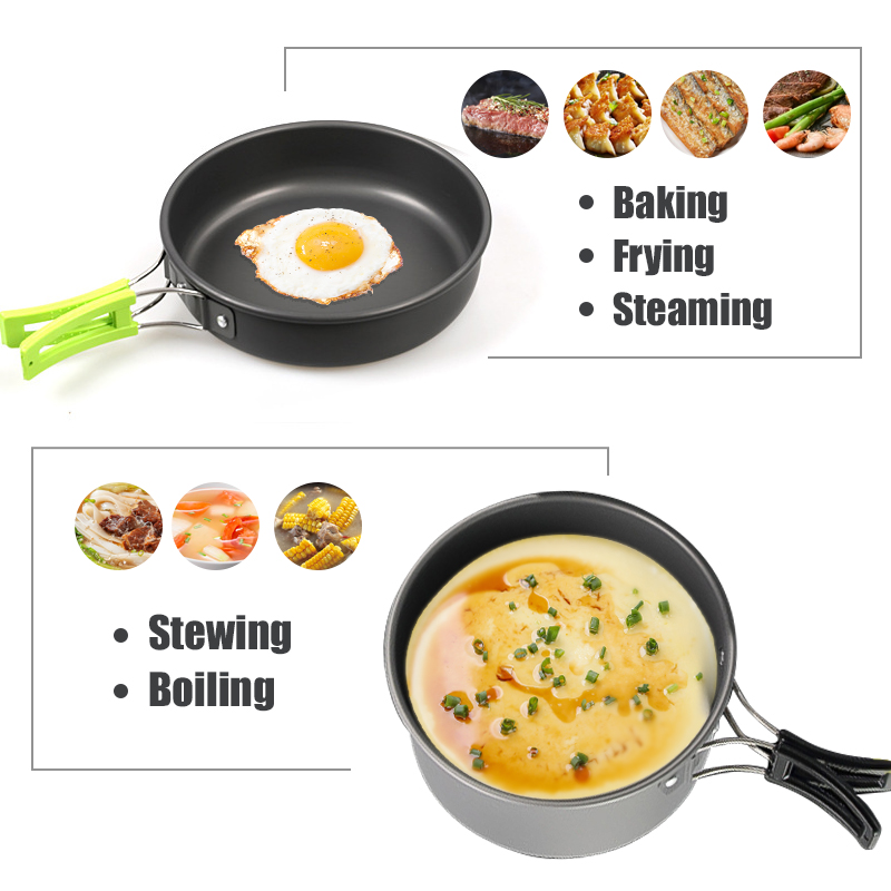 WESTTUNE Peralatan Masak Berke - Camping Outdoor Cooking Set ulasan dan harga