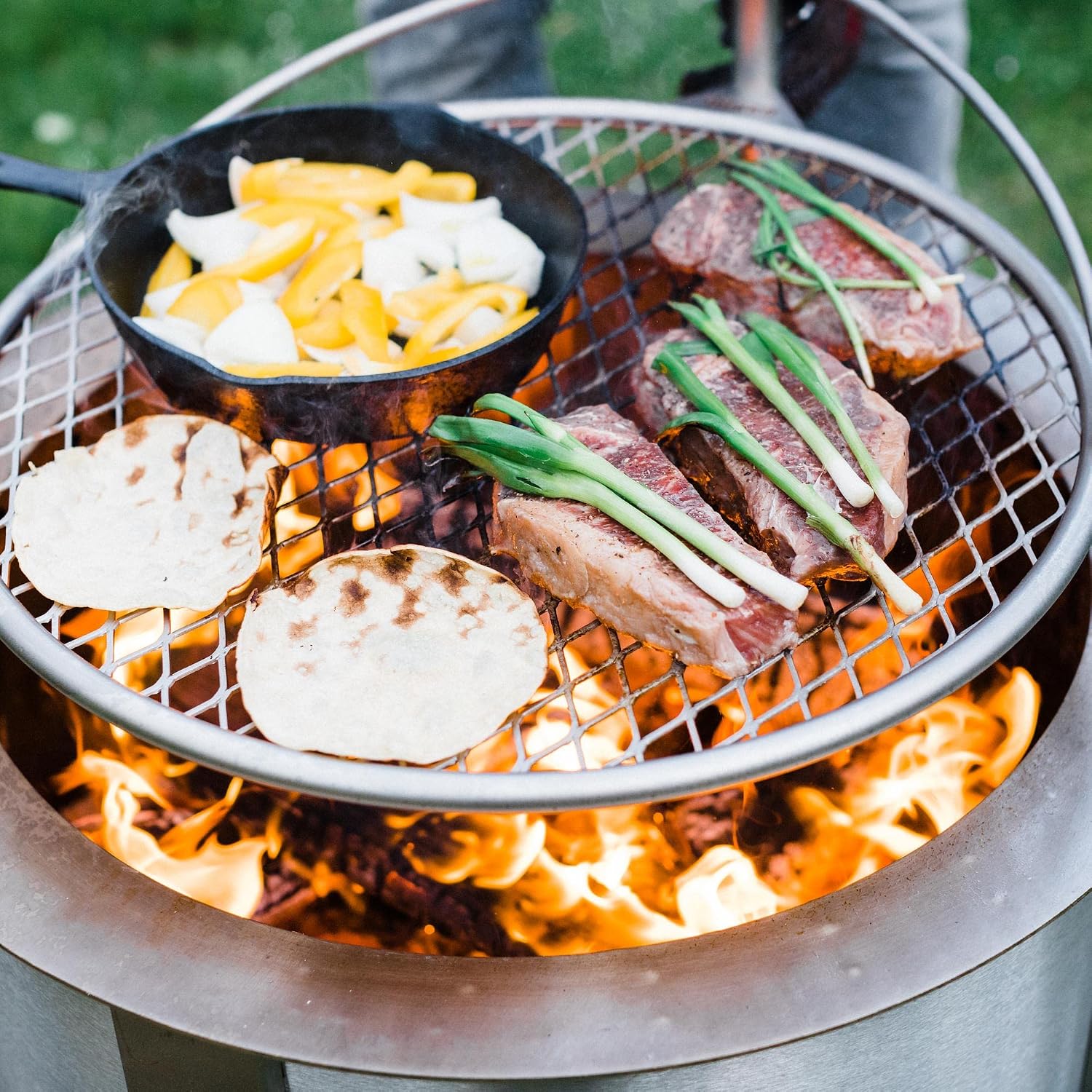 Rak Memasak Api Unggun dari Ba - Camping Cooking Grate ulasan dan harga