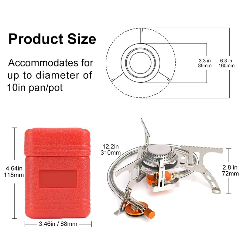 Kompor Gas berkemah portabel,  - Camping Cooking Grate ulasan dan harga