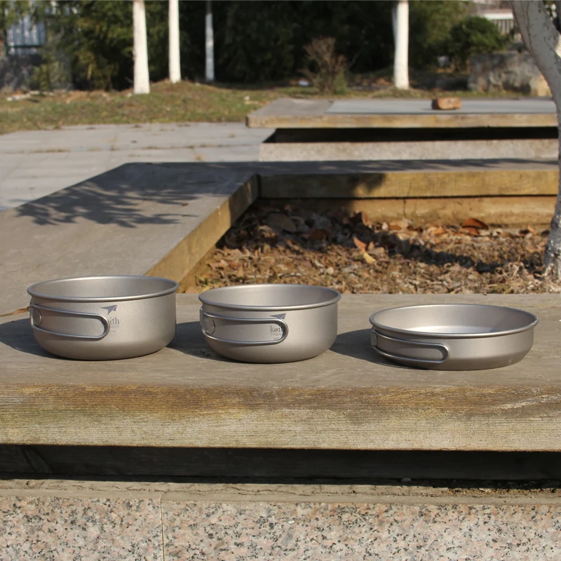 Keith Set panci masak Titanium - Camping Outdoor Cooking Set ulasan dan harga