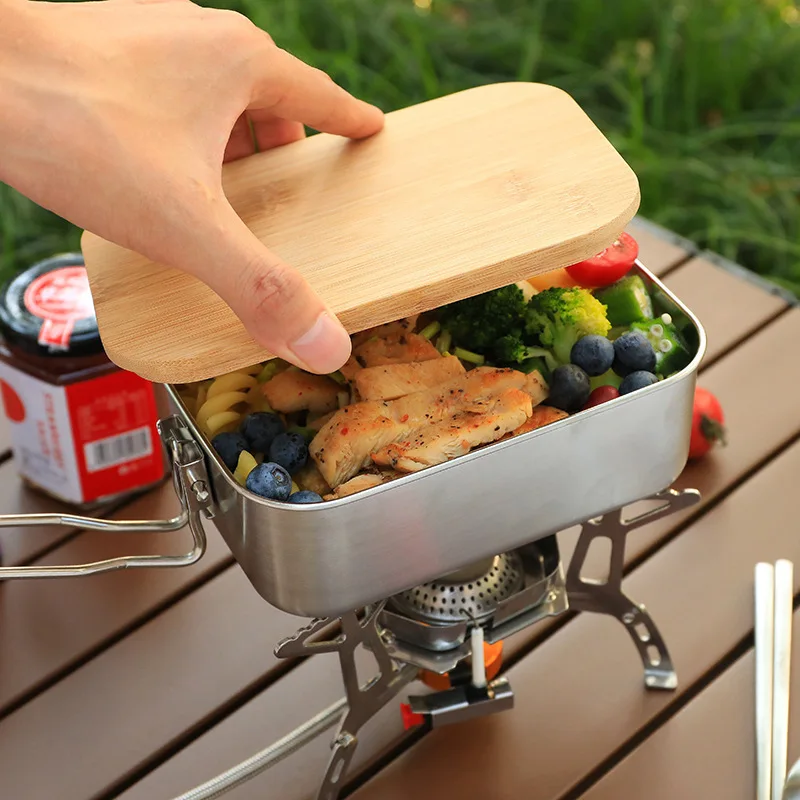 Kotak makan siang portabel Sta - Camping Cooking Box ulasan dan harga