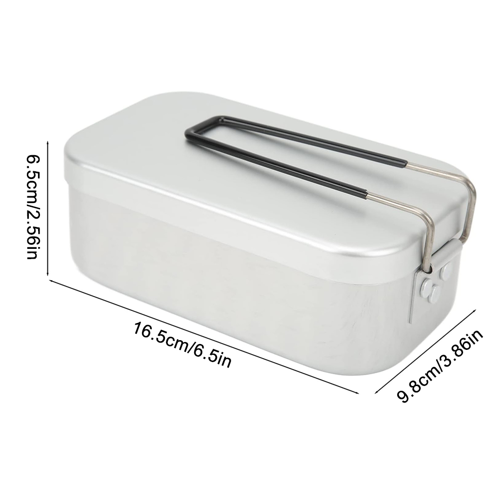 Kotak makan siang aluminium 80 - Camping Outdoor Cooking Set ulasan dan harga