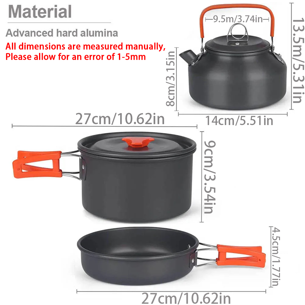 1 Buah/1Set Peralatan Masak Be - Camping Cooking Kitchen Set ulasan dan harga