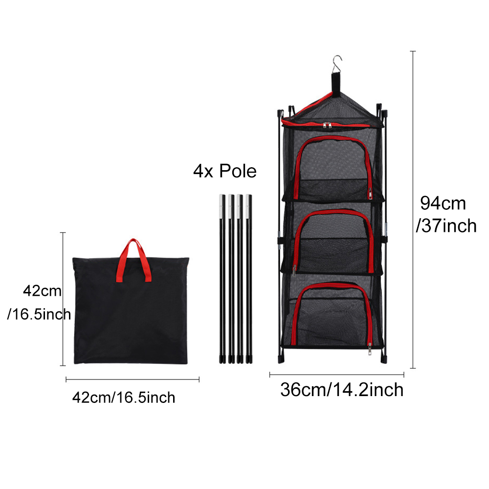 Jaring pengering berkemah 3 la - Camping Outdoor Cooking Set ulasan dan harga