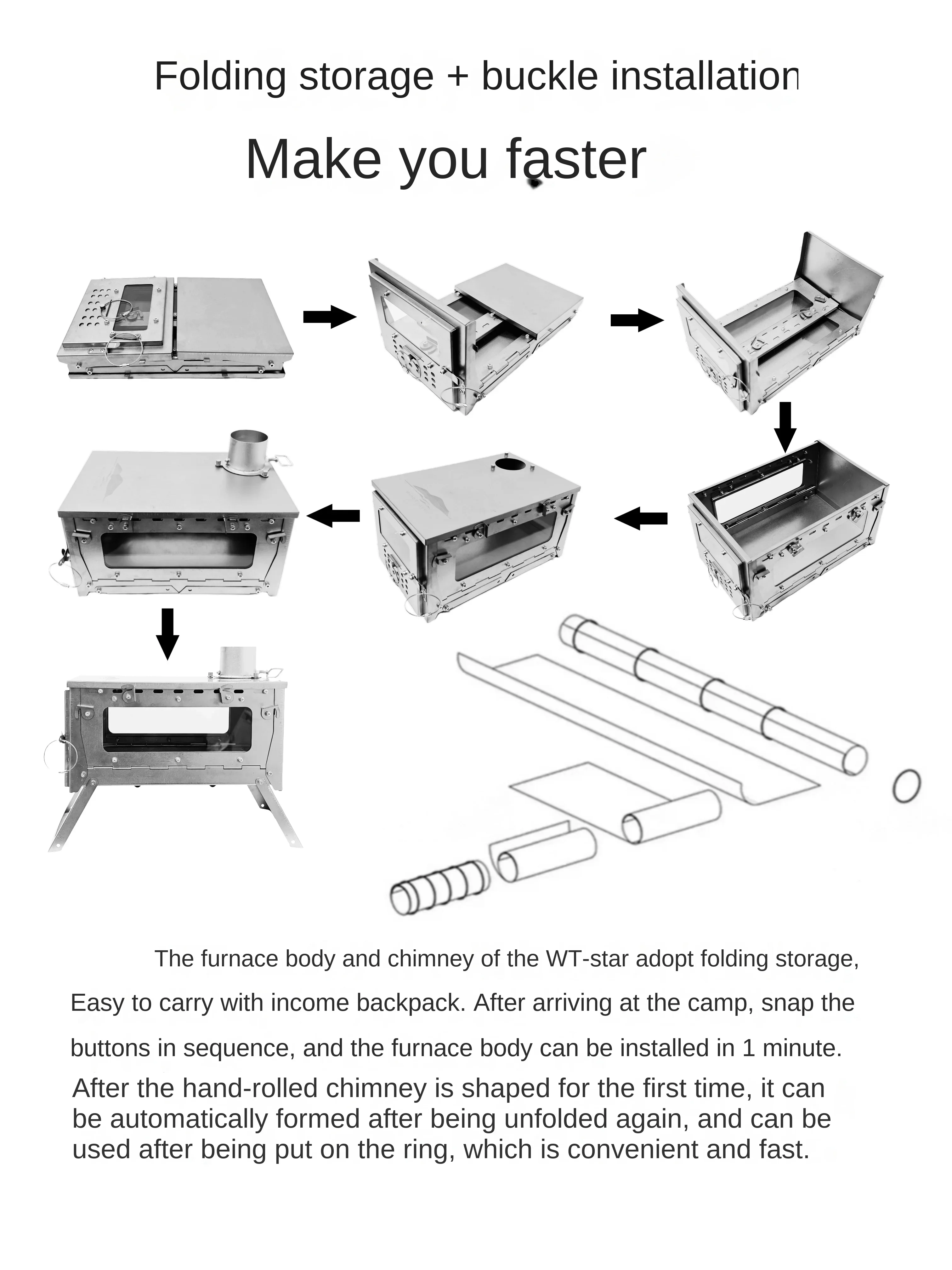 WT Star Ti kompor pemanas lipa - Camping Cooking Grate ulasan dan harga