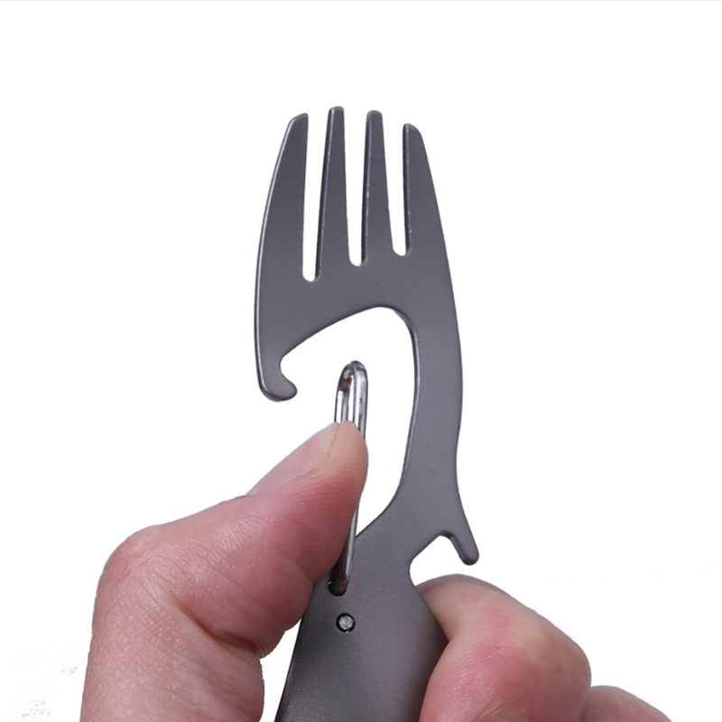 Sendok garpu logam campuran Ti - Camping Cooking And Cutlery Set ulasan dan harga