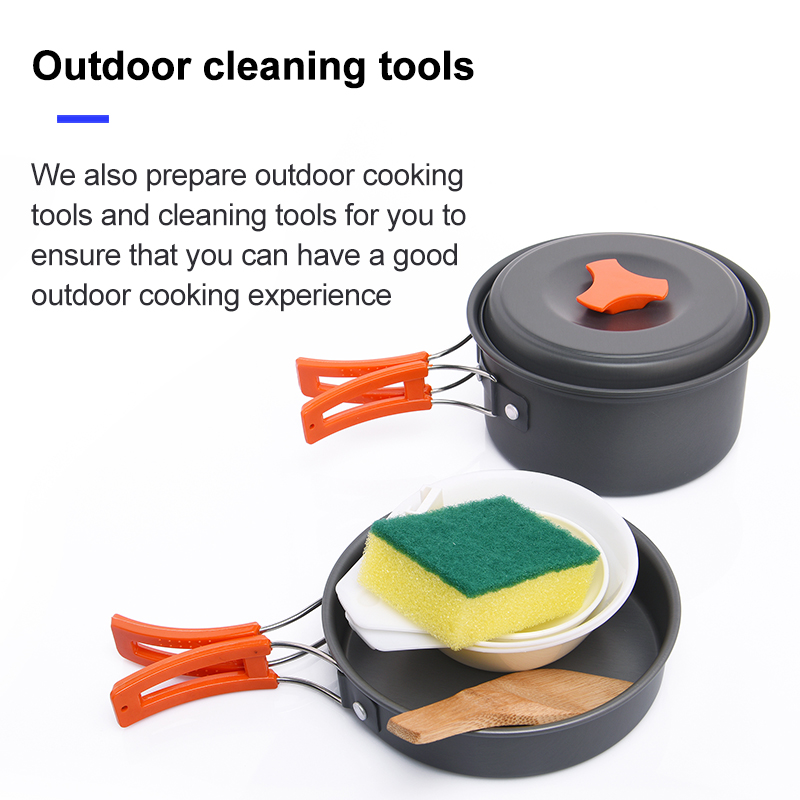 Layar Lebar Set peralatan masa - Camping Cooking And Cutlery Set ulasan dan harga
