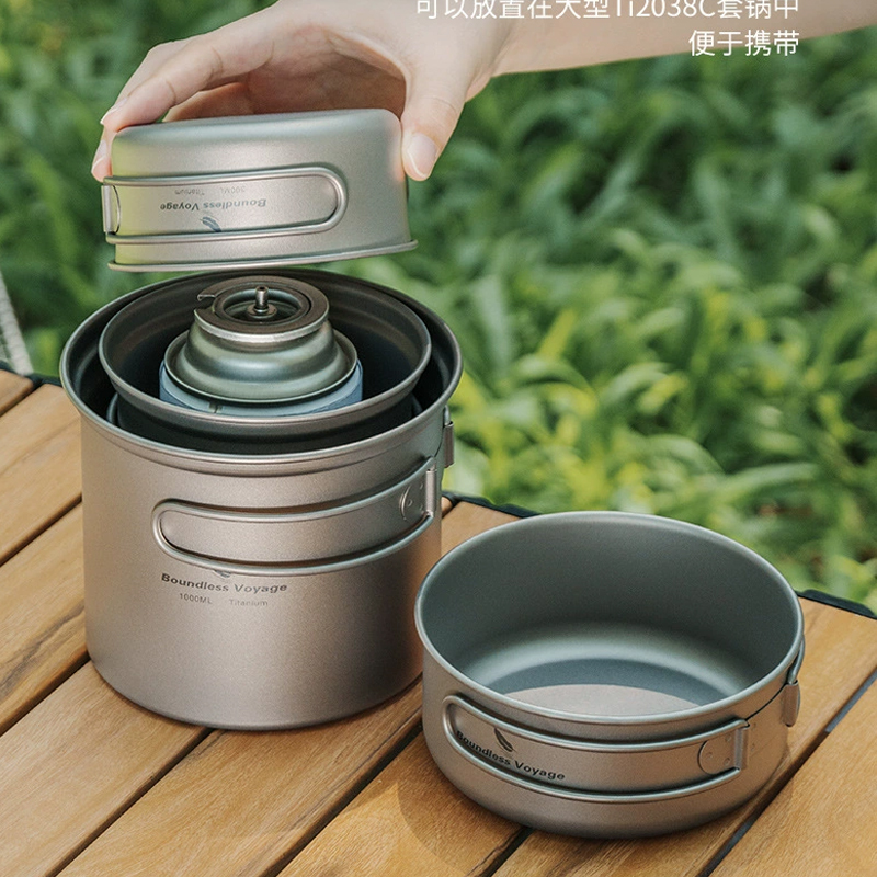 Set Panci Lipat dan Wajan Peng - Camping Outdoor Cooking Set ulasan dan harga