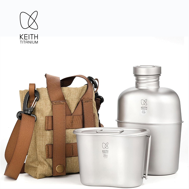 KEITH Perlengkapan Kantin Tita - Camping Outdoor Cooking Set ulasan dan harga