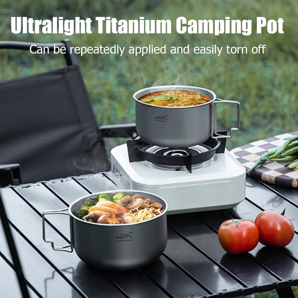 Peralatan Masak Backpacking Ti - Camping Cooking Cylinder ulasan dan harga