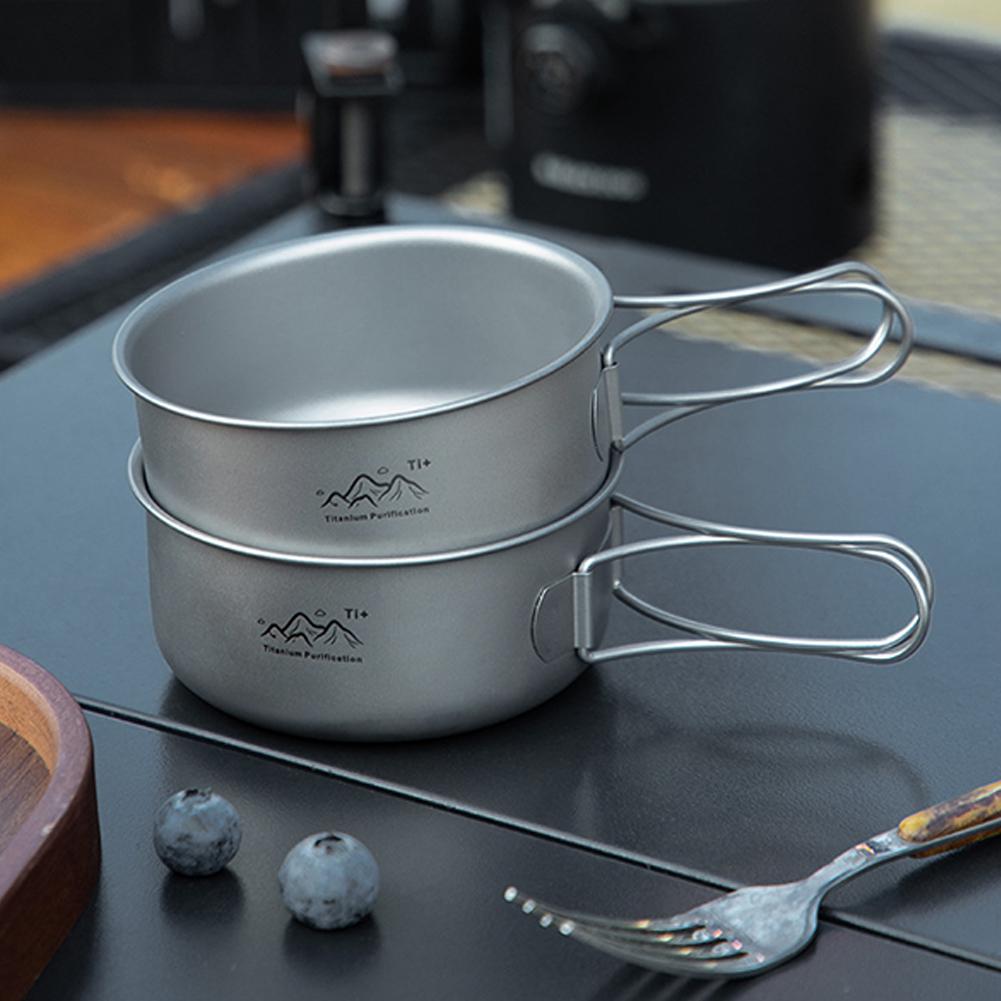 Peralatan Masak Backpacking Ti - Camping Cooking Cylinder ulasan dan harga