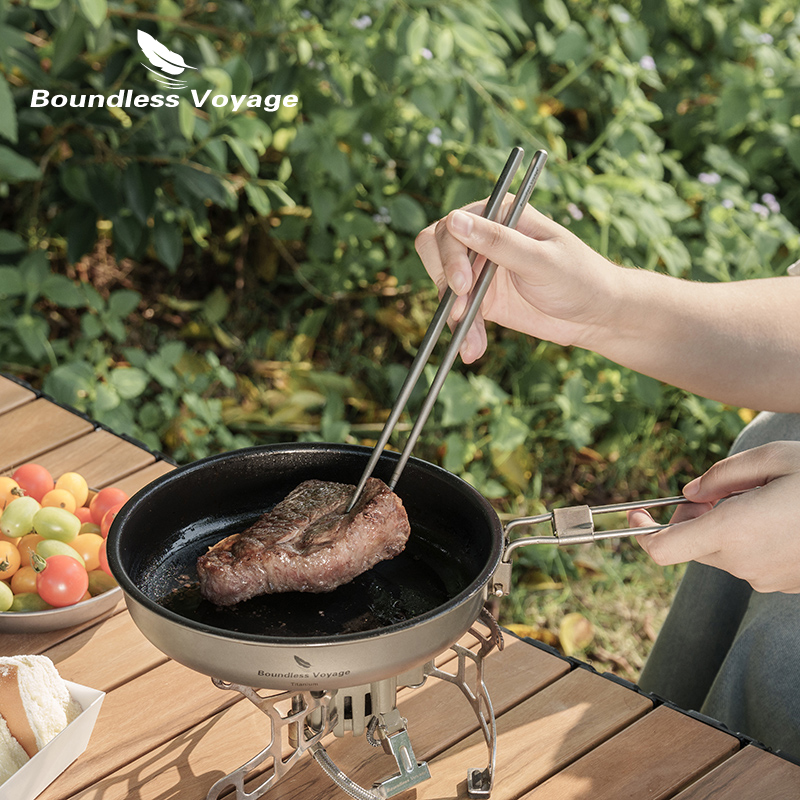 Boundless Voyage Set Makan mal - Camping Cooking And Cutlery Set ulasan dan harga