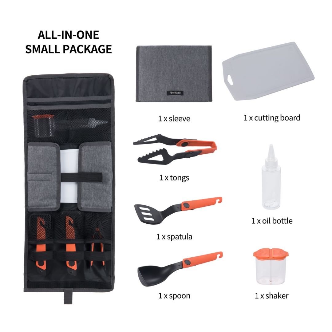 Fire Maple Kit peralatan memas - Camping Cooking Essentials Kit ulasan dan harga