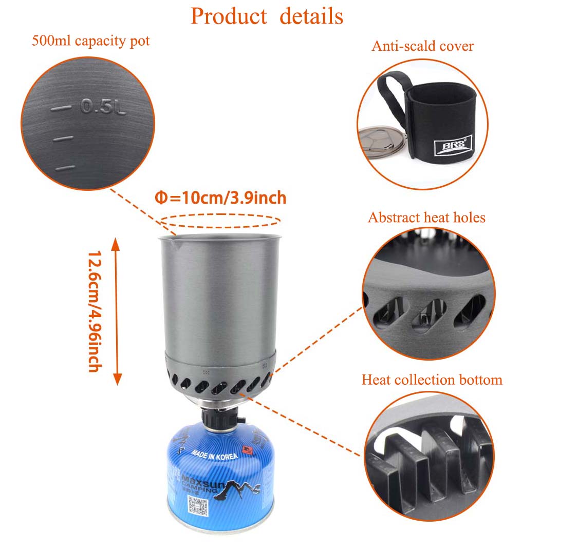 1500W BRS 61 panci pembakar pa - Camping Cooking Grate ulasan dan harga
