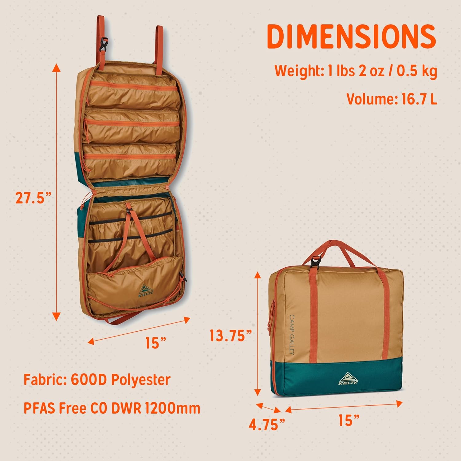 Organizer Perlengkapan Memasak - Camping Cooking Essentials Kit ulasan dan harga