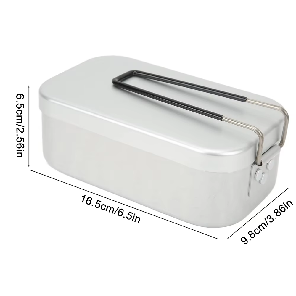 Pegangan Kotak Bento Lipat, Wa - Camping Outdoor Cooking Set ulasan dan harga