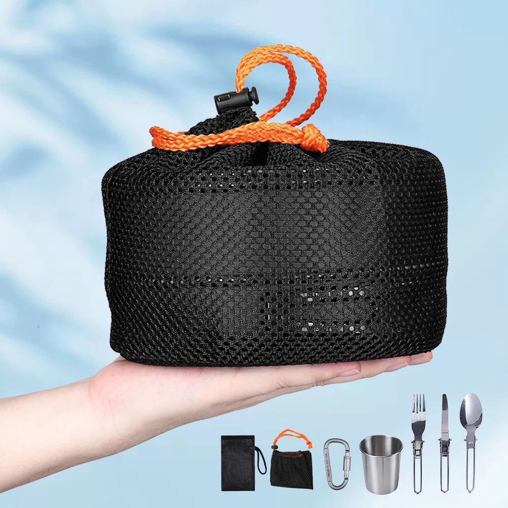Peralatan Masak Berkemah Ketel - Camping Outdoor Cooking Set ulasan dan harga