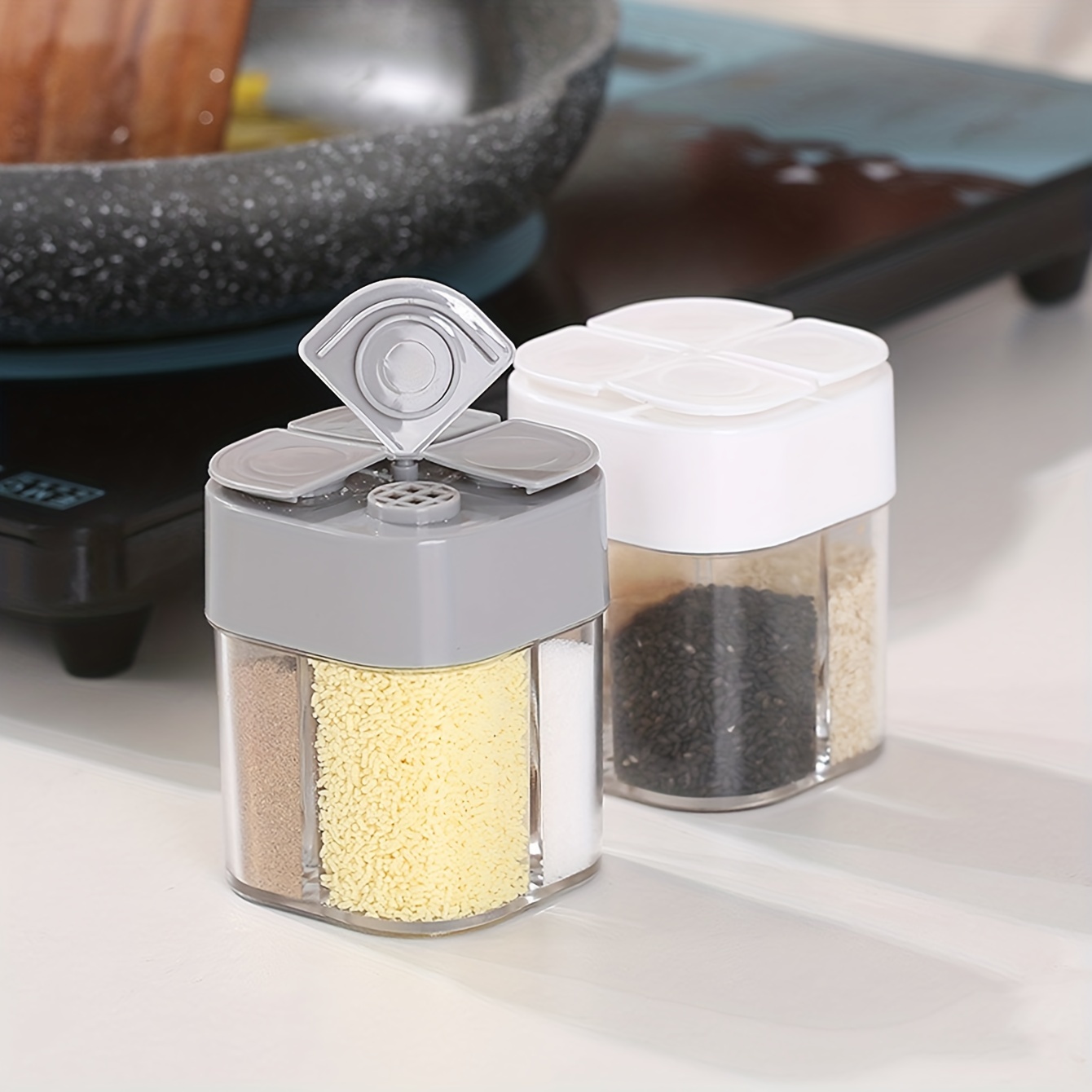 Pengocok bumbu berkemah 4in1,  - Camping Cooking Box ulasan dan harga