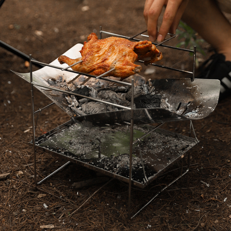 Kompor Berkemah Pembakaran Kay - Camping Cooking Grate ulasan dan harga