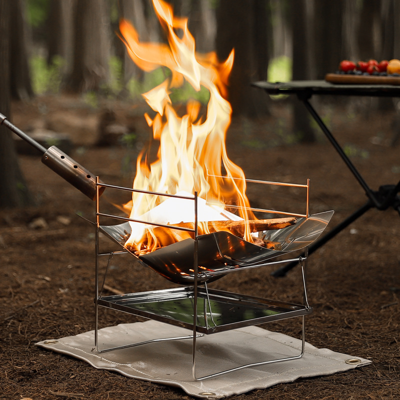 Kompor Berkemah Pembakaran Kay - Camping Cooking Grate ulasan dan harga